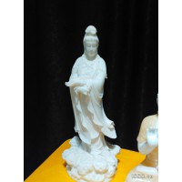 石雕漢白玉觀音