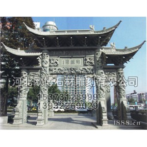 曲陽(yáng)石雕 石牌樓
