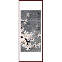 靜然國(guó)畫(huà)-梨花-JR-HZLH-S-10001