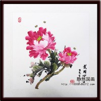 靜然國畫-牡丹-JR-KPMD-F-10003