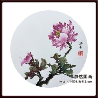 靜然國(guó)畫-牡丹卡片-JR-KPMD-Y-10031